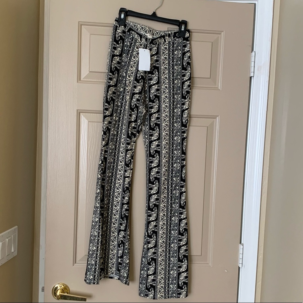 Boho Stretch Flare Pants